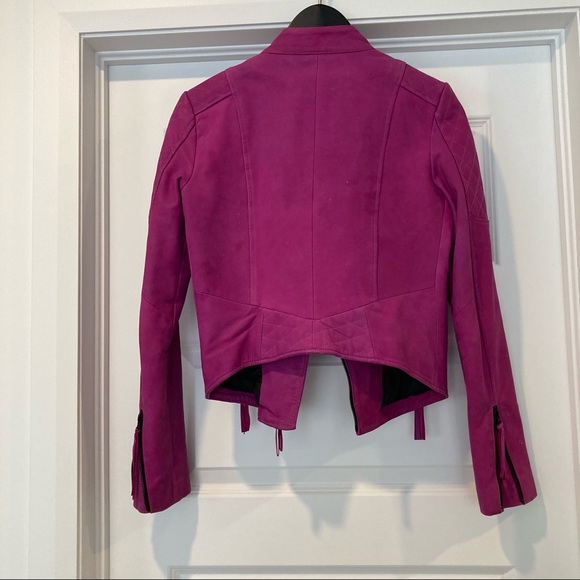 100% real suede moto jacket - Picture 2 of 3